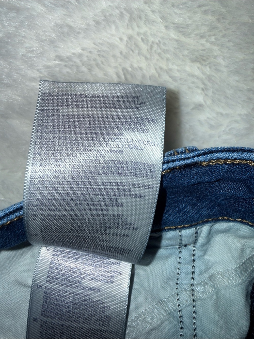 2 x 20$ NYDJ Dark Blue Straight-Leg Jeans Size 8 - Picture 6 of 10